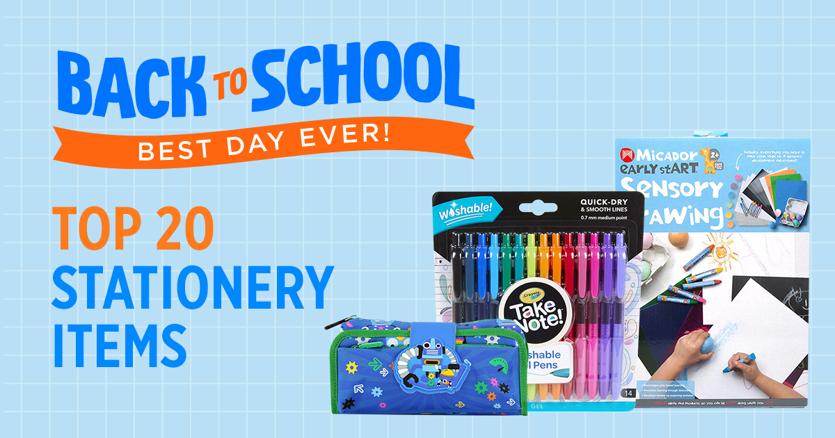 Top 20 Stationery Items And More 🖊️📓 Mumzworld